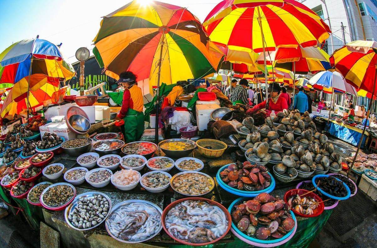 The heart of Busan seafood — Jagalchi Market
